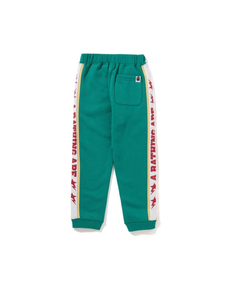 Pantalons Bape A Bathing Ape Sweat Menthe Enfant | IOT-45758666